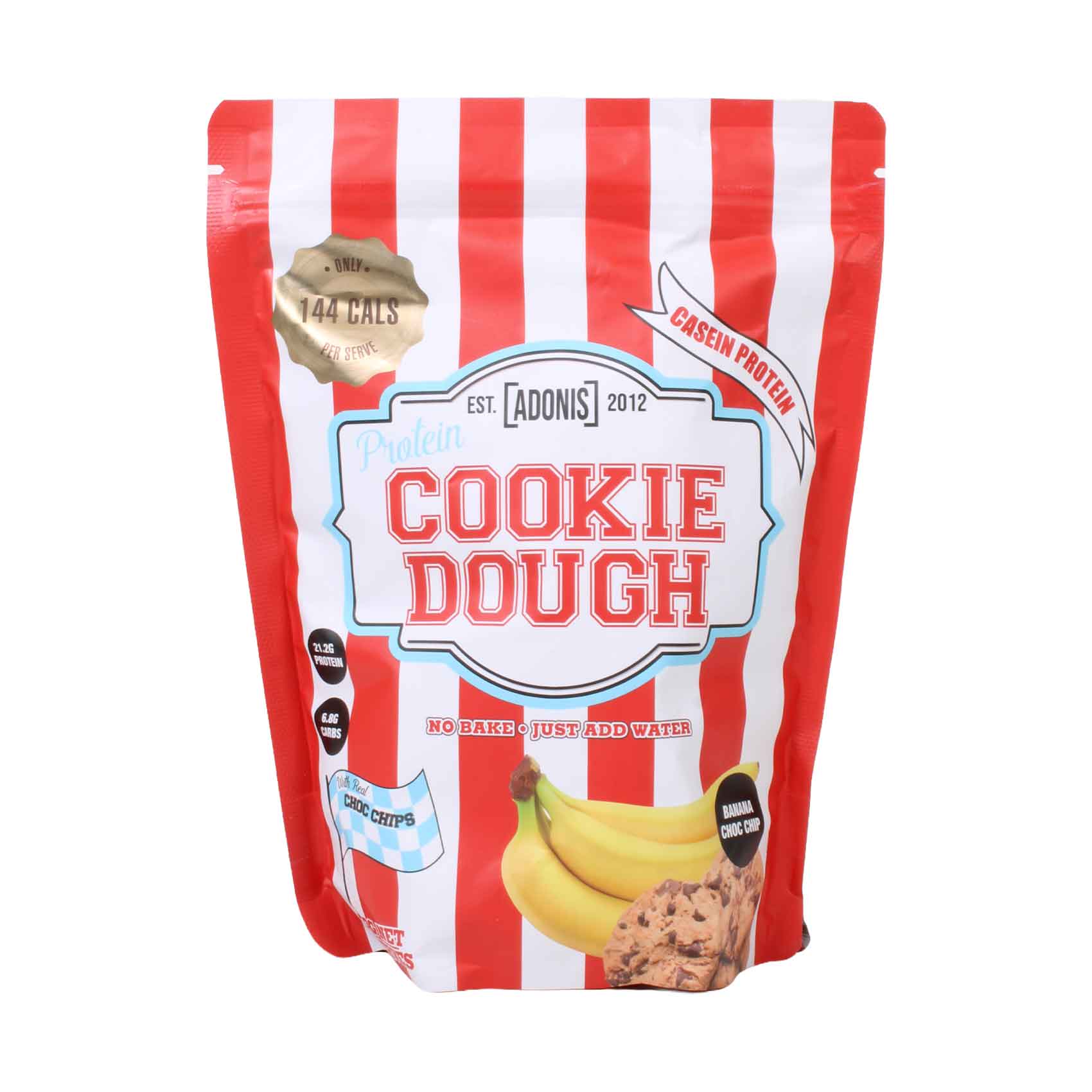 Adonis Protein Cookie Dough Banana Chocolate Chip Mix (No Bake) 400g