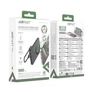 Acefast Power bank cable 5000Mah PD20 M50