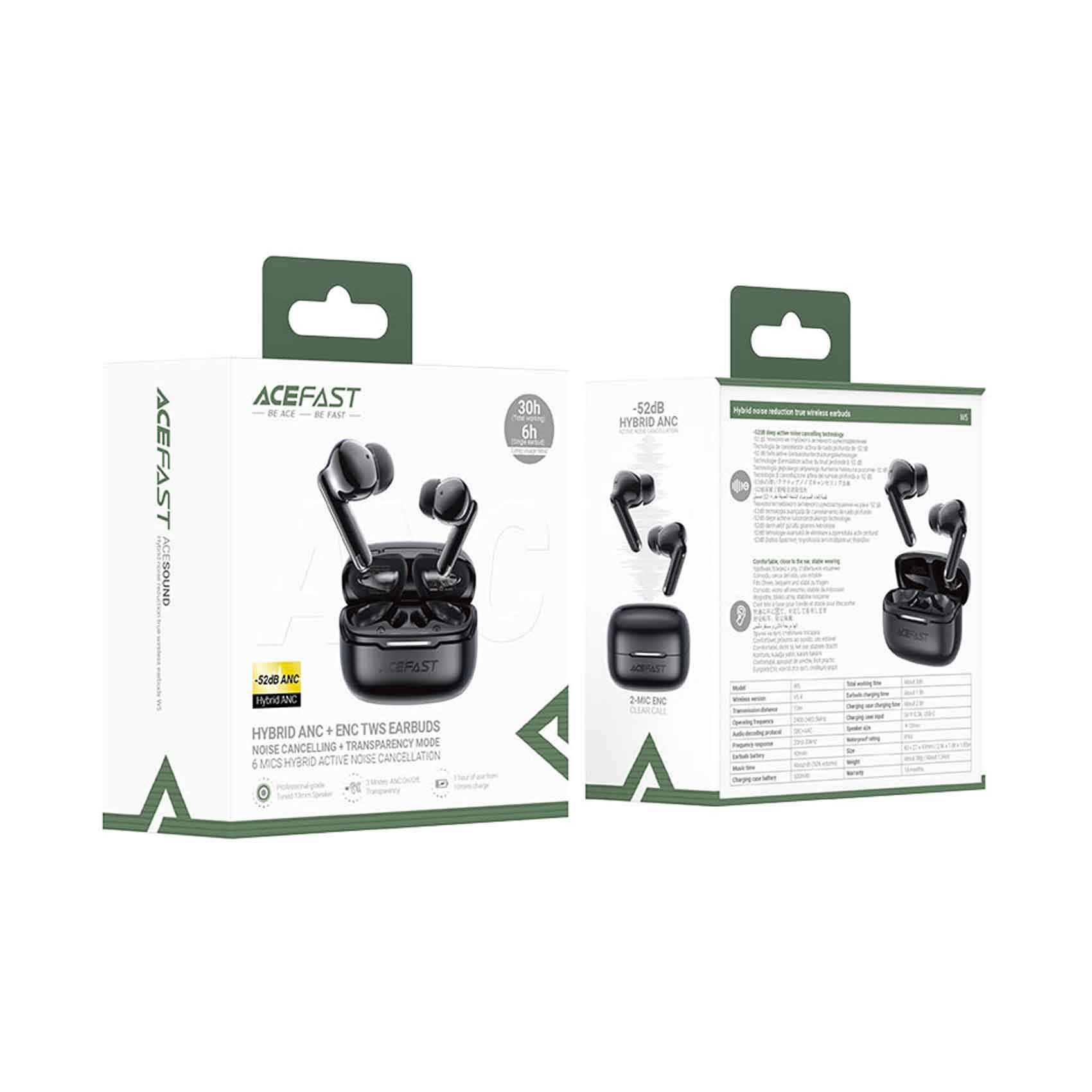 Acefast TWS ANC Earbud W5