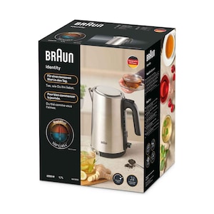 Braun 1.7L Electric Kettle Stainless WK5200BK