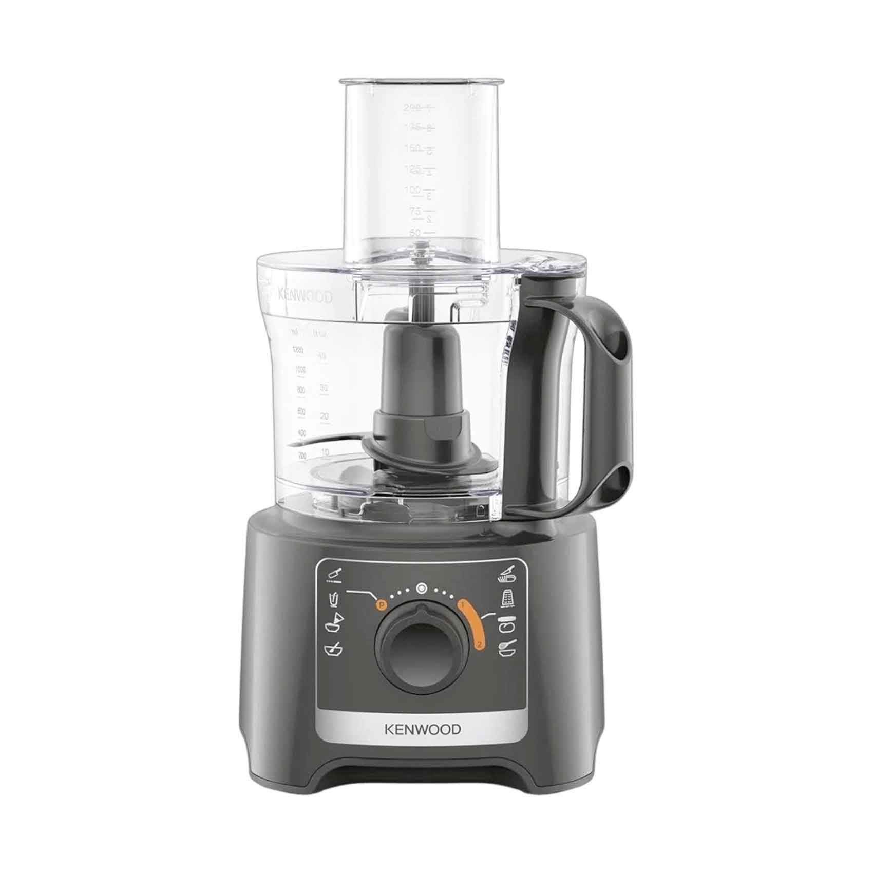 Kenwood Compact Food Processor & Blender 800W Slate Grey FDP31.270GY
