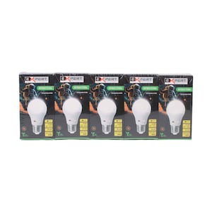 Expert E27 LED Bulb 9 Watts Daylight 5 Pieces Set