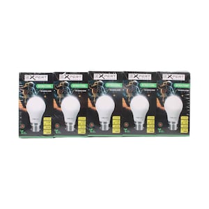 Expert B22d LED Bulb 9 Watts Daylight 5 Pieces Set