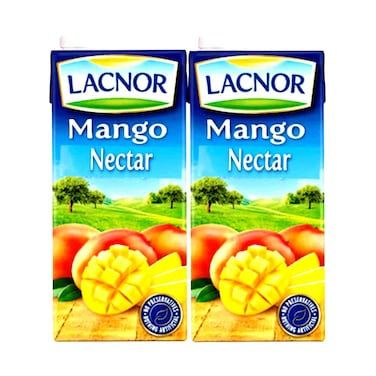 Lacnor Assorted Fruit Juice 1L x 2 Pieces