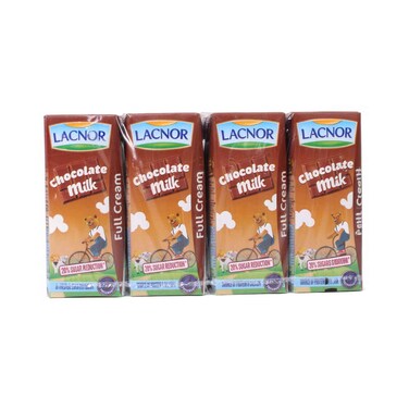 Lacnor Chocolate Milk 180ml x 8 Pieces