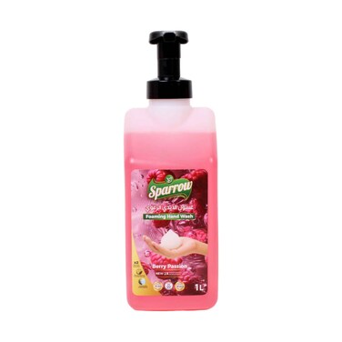 Sparrow Foaming Hand Wash Berry Passion 1l