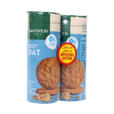 Santiveri Digest Oat Biscuits 190g x 2 Pieces