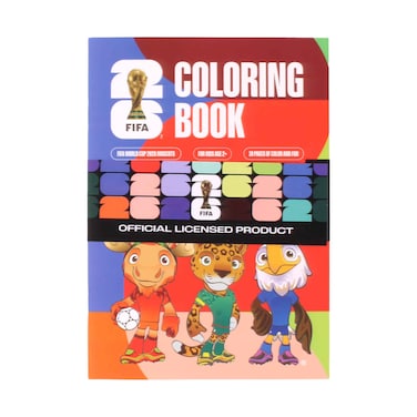 FIFA 2026 Coloring Book Mascot 148mmx210mm