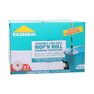 Rozenbal Mop And Roll Floor Cleaning Set 8.5l