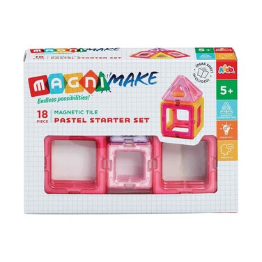 Addo Magnimake 18-Piece Pastel Starter Set