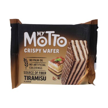 My Motto Crispy Wafer Snack Tiramisu Flavour (No Palm Oil) 30g
