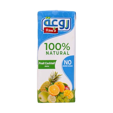Raw'a 100% Cocktail Mixed Fruit Juice No Added Sugar 200ml