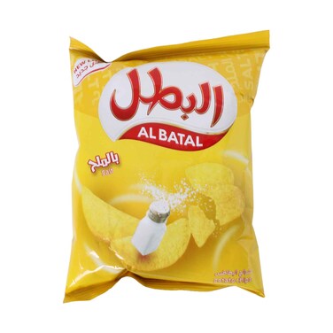 Al Batal Salt Flavored Potato Chips 23g