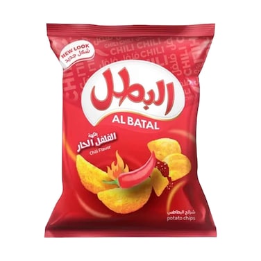 Al Batal Chilli Flavour Potato Chips 23g