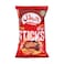 Al Batal Potato Sticks Burning Hot Flavored Potato Snack 80g