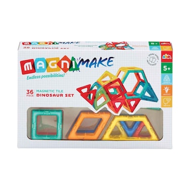 Addo Magnimake Dinosaur Building Set 36 Pieces