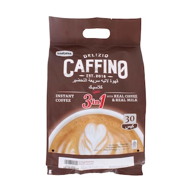 Caffino 3-in-1 Instant Coffee Assorted Sachets 20g &times; 30 Pieces
