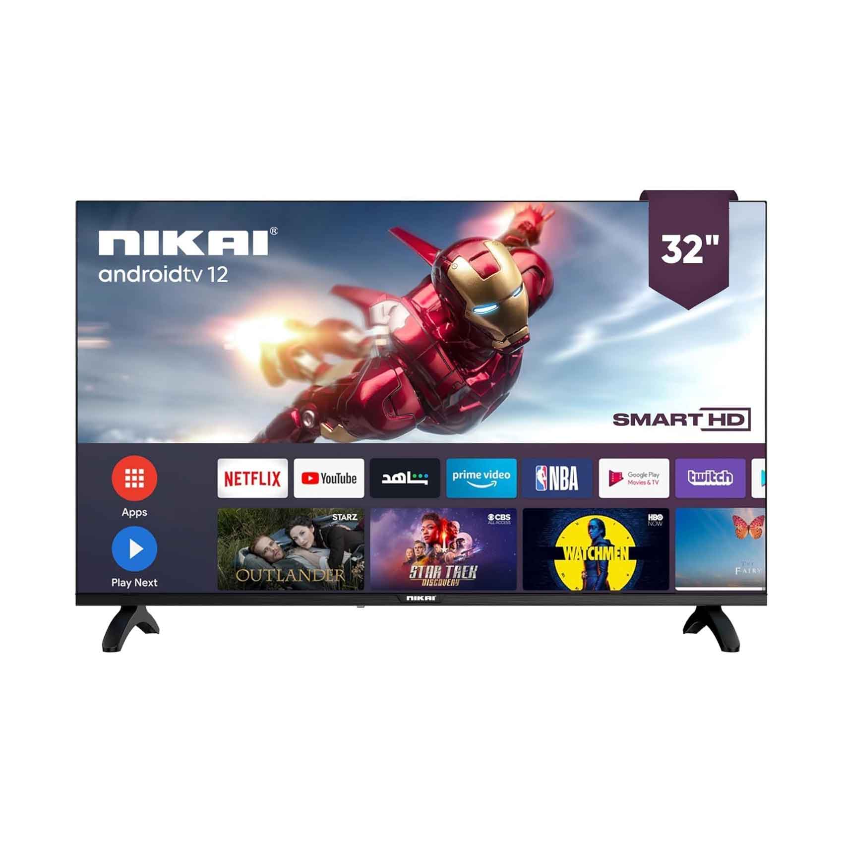 Nikai NTV3200SLED4 Smart HD LED TV 32 Inch (Wall bracket and installation service are not available for this item)