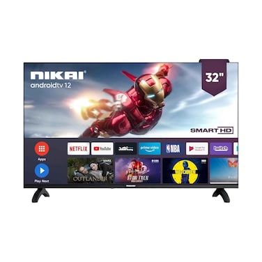 Nikai NTV3200SLED4 Smart HD LED TV 32 Inch (Wall bracket and installation service are not available for this item)