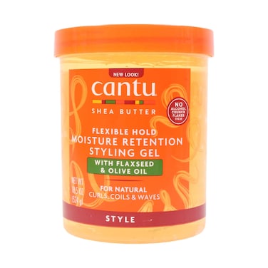 Cantu Shea Butter Flexible Hold Moisture Retention Styling Gel with Flaxseed &amp; Olive Oil 524g