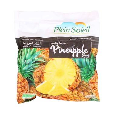 Plein Soleil Freshly Frozen Pineapple Chunks (Unsweetened) 400g