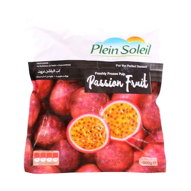 Plein Soleil Freshly Frozen Passion Fruit Pulp (Unsweetened) 400g