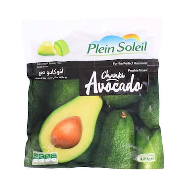 Plein Soleil Freshly Frozen Avocado Chunks 400g