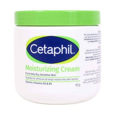 Cetaphil Moisturizing Cream for Dry to Very Dry Sensitive Skin 453ml