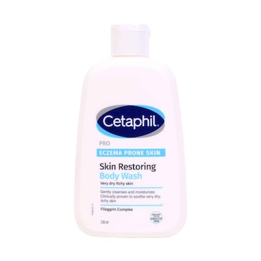 Cetaphil Pro Eczema Prone Skin Restoring Body Wash 236ml