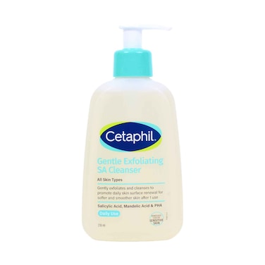 Cetaphil Gentle Exfoliating SA Cleanser for All Skin Types 236ml