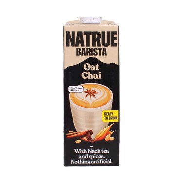 Natrue Barista Oat Chai Ready-to-Drink Beverage with Black Tea &amp; Spices 1l