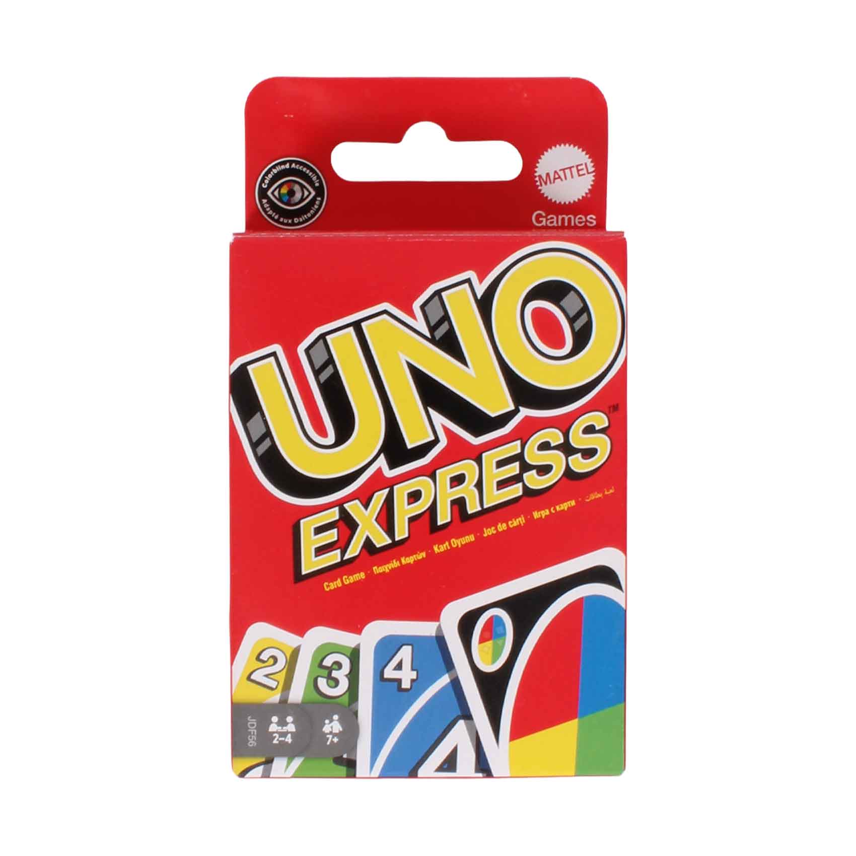 Mattel Games Uno Express Card Game