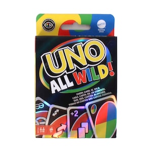 Mattel Games Uno All Wild Card Game