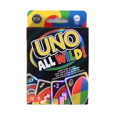 Mattel Games Uno All Wild Card Game