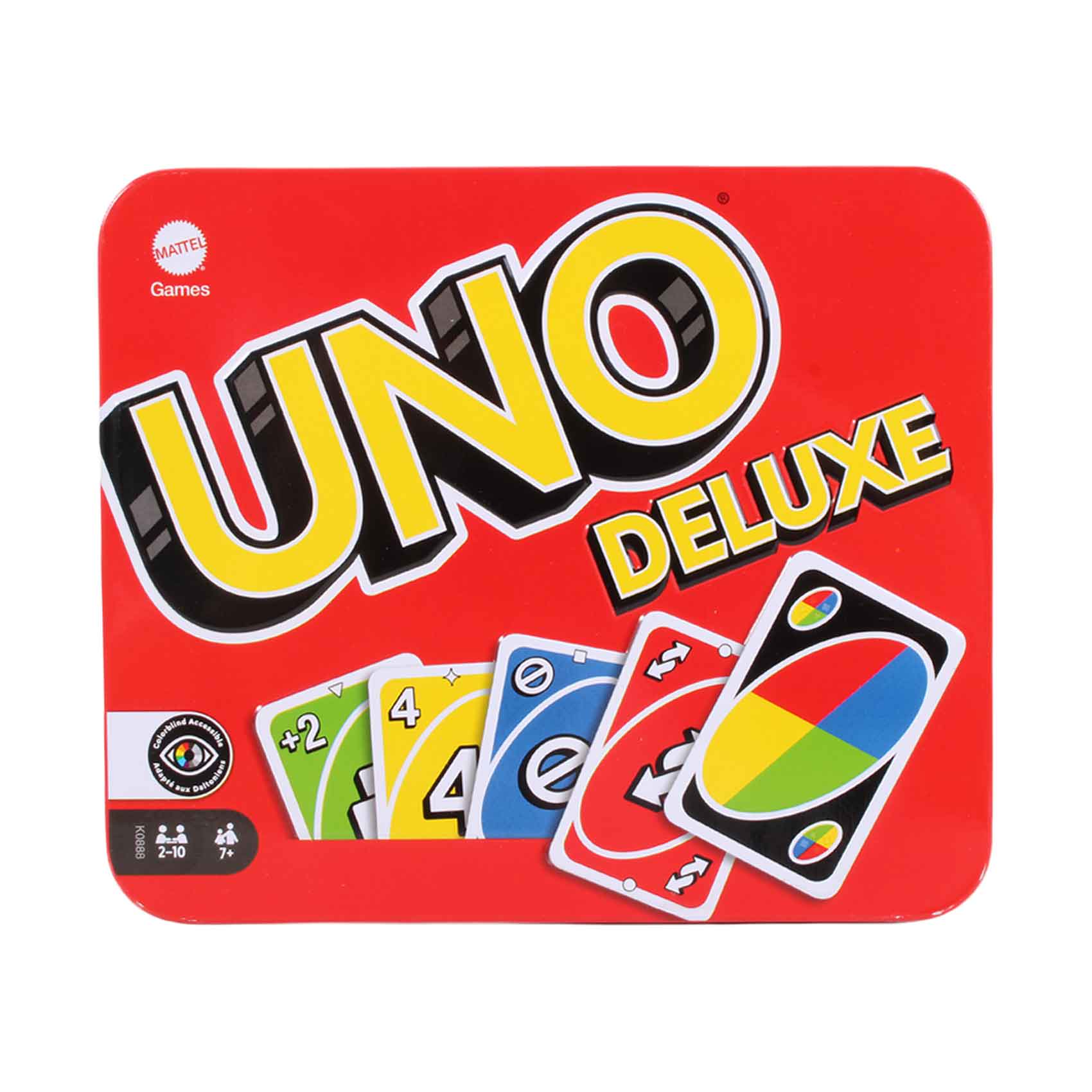 Mattel Games Uno Deluxe Card Game