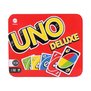 Mattel Games Uno Deluxe Card Game
