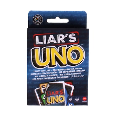 Mattel Games Uno Liar's Card Game