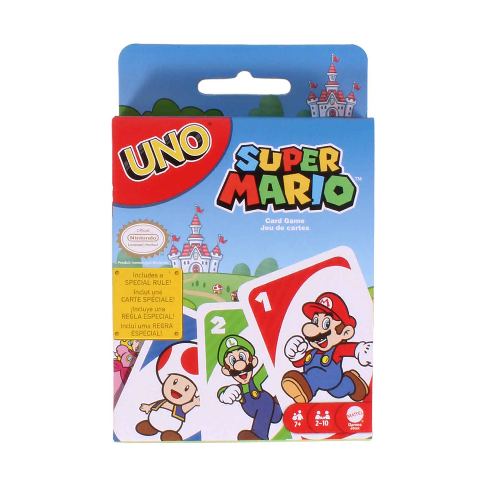 Mattel Games Uno Super Mario Card Game