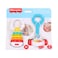 Mattel Fisher Price New Born Baby Classic Rattle Toys 2 In 1 Pack