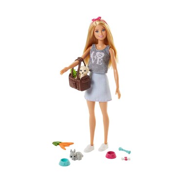 Mattel Barbie Doll &amp; Pets