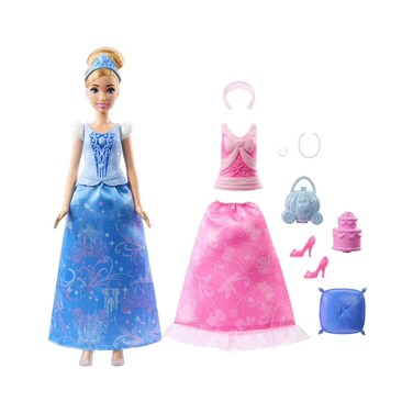 Mattel Barbie Snap On Style Disney Princess Cinderella 2 In 1 Stories