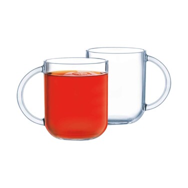 Luminarc Troquet Glass Mug 250mlx6 Pieces Set