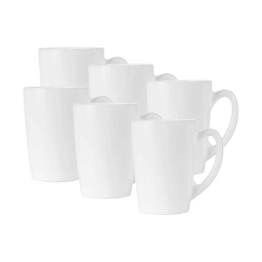 Luminarc Opal New Morning Coffee Mug 320mlx6 Pieces Set
