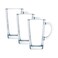 Luminarc Sterling Tea Glass Mug 160mlx3 Pieces Set