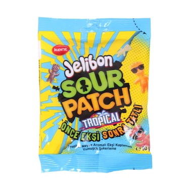 Kent Jelibon Sour Patch Tropical Soft Candy 80g