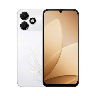 Oppo A6c Smartphone 4 GB RAM 128 GB Storage Feather White