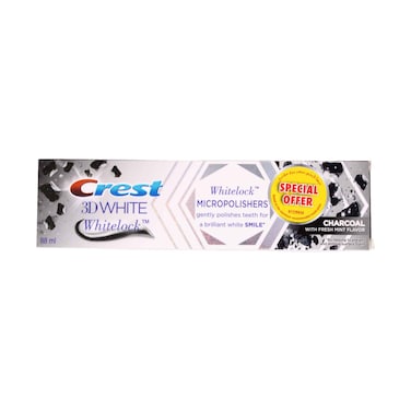 Crest 3D White Charcoal Toothpaste 88ml