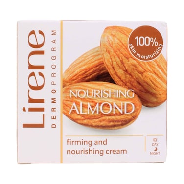 Lirene Nourishing Almond Firming &amp; Moisturising Face Cream Day &amp; Night 50ml