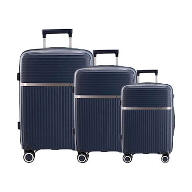 Nomad Falcon PP 8 Wheeler Trolley 3 Pieces Set Assorted