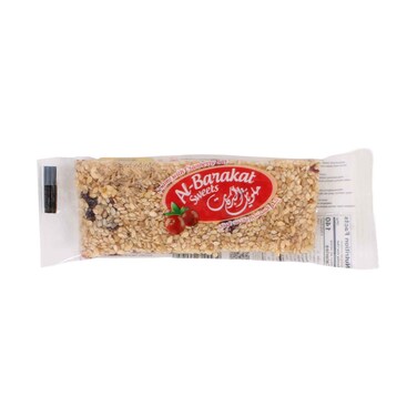 Al Barakat Sweets Sesame &amp; Cranberry Snack Bar 35g